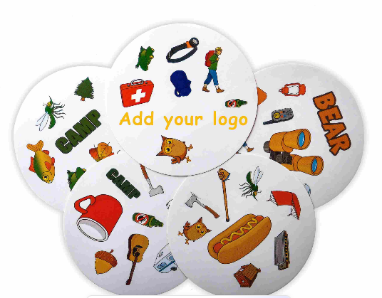 طباعة مخصصة الشركة المصنعة للحفلات التي تلعب بطاقة ورقية للزوجين العائليين