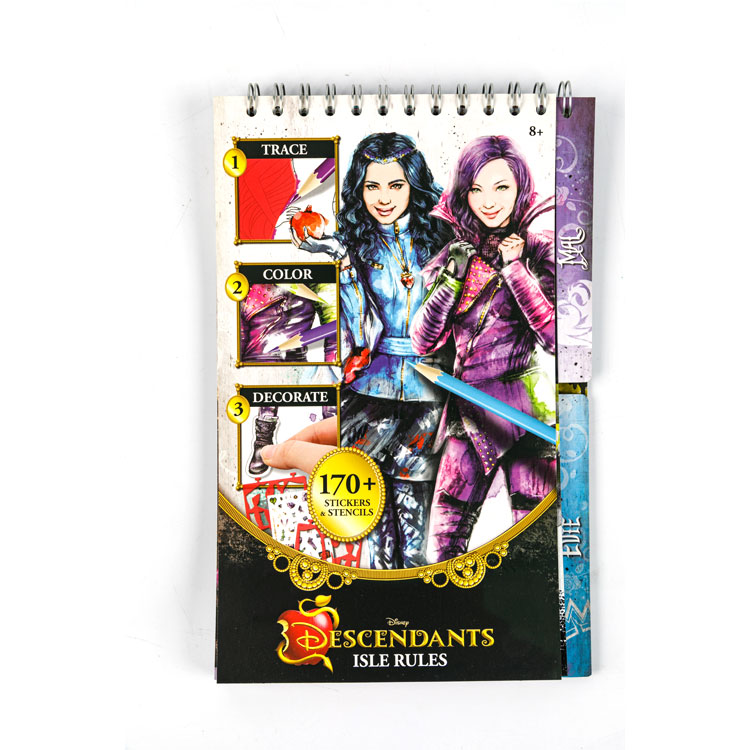 كتاب Sketch Book-Top Spiral Book Hag Girl