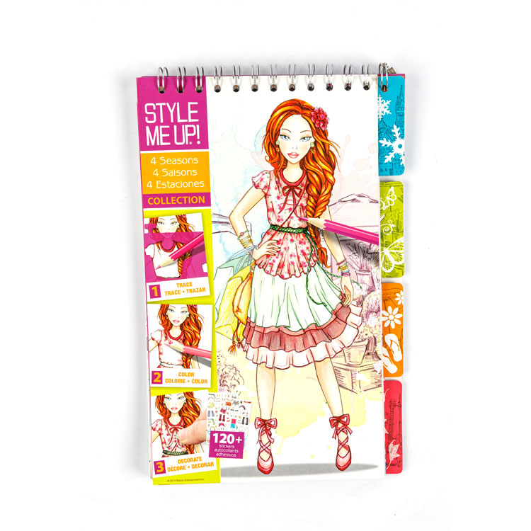 كتاب رسم - Top Spiral Book Lolita