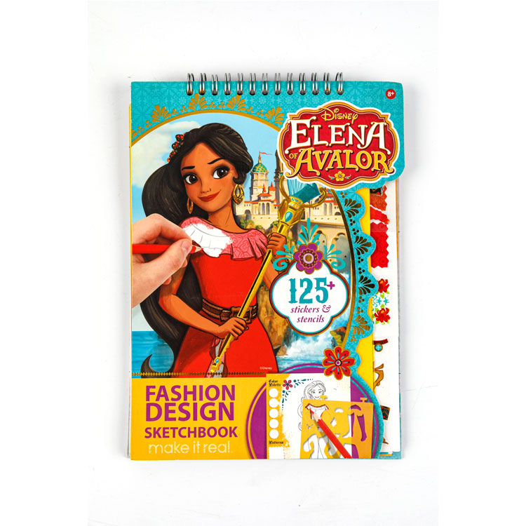 كتاب Sketch Book-Top Spiral Book Magic Girl